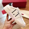 Casual Schoenen Open Untitled Studs Sneaker Luxe Mannen Vrouwen Schoenen Be My Red Studs Gold Band Studs Mode Koppels Sneakers