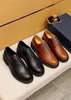 2023 Новая мужская одежда обувь высококачественная подлинная кожаная плоская обувь бизнес-обувь классические мужчины вечеринка свадьба Оксфордс размер 38-45
