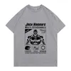 남자 티셔츠 바키 그라플러 만화 그래픽 인쇄 tshirt mens hanma yujiro 일본 애니메이션 T 셔츠 탑 애니메이션 남자면 티 짧은 슬리브 J230217