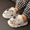 Slipper Fashion Sandals мальчики девочки детские обувь милые тапочки без скольжения девочки для девочек Slippers Soft Eva Slides Home Shoes w0217