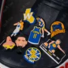 30 Stück JIBZ Basketball-Sportschuh-Charms, Design-Dekoration, passend für Croc Garden Sandale, Schuhzubehör, Kinder-Weihnachtsparty-Geschenke