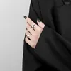 Trouwringen Jianery Punk Retro Geometrische Ring Vrouwelijke Luxe Onregelmatige Boho Sieraden Voor Vrouwen Mannen 2023