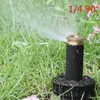 Attrezzature per l'irrigazione Irrigatori retrattili automatici da 90-360 gradi Spruzzatore regolabile Ugelli da giardino per irrigatore per prato