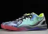 2023 Mamba 8 WTK Chaussures de basket-ball DHgate Remise Pâques Mois de l'histoire des Noirs Plage Vert Mambacurial yakuda Dropshipping Véritable Qualité Véritable Fibre de Carbone MambaS