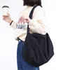 Bolsas de noite soltam alunos da tela escolar bolsa de ombro de arte da floresta casual inspira de cor de cor sólida Mensageiro feminino Compras femininas