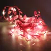 Saiten 2m 3m 5m 10m LED String Licht RGB Grün Blatt Garland Vine Lichterketten 5V Batterie Box Power Weihnachten Hochzeit Party Dekoration