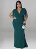 Plus Size Dresses Evening Turkey Maxi For Chubby Women Chic And Elegant Retro Vintage Dress Wholesale Bulk Drop