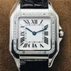 Vs 8848 Zegarek damski 27 mm x 37 mm v2 Ulepszony szwajcarski ruch kwarcowy Sapphire Mirror 316L Fine Steel Case