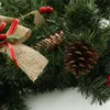 Christmas Decorations 1.8m For Home Bar Tops Ribbon PVC Thicken Green Garland Tree Ornaments Year Xmas Decor