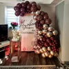 Flores decorativas Party Grand Event Party Artificial Flower Stand Stand Casamento Cenários Floral Arch Plinth Bolo de palco de boas -vindas