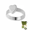 Модельер кольцо для мужских титановых стальных серебряных колец. Заявление для женских украшений роскоши любовные письма
