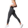 Kobiety legginsy NVGTN bezproblemowe spandex szorty kobiety elastyczne oddychające oddychanie bioder sporty spandextights 230217