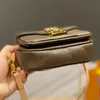 Micro Metis Chain Shoulder Bag Designer Mini bag fecho CrossBody Flap Couro em relevo Carteira Pochette