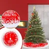 Decoraciones navideñas Ornamento de falda de 47 pulgadas para la tela de fondo de la casa navidad año #T2G