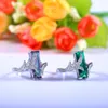 Anelli di nozze LOREDANA Fashion squisito Anello anello Fate Rhythm Green Zircone Stone Lovers Eternal Love Gifts per eventi di compleanno per le vacanze