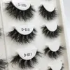 Outils de maquillage RED SIREN Mink Lashes Vente en gros 51050 paires Fluffy Real Hair Natural Eyelashes Short Wispy Bulk 230217