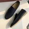 Италия оригинальная дизайнерская обувь Rolopiana итальянская новая овчина Leisure Loafers Lp Slouchers обувь мужская