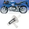 Alle terreinwielen 1x Universele motorfiets rechthoek 90 graden inline brandstoffilter 1/4 "6 mm slanglijnen auto gereedschap