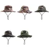 Adult Camouflage Bucket Cap Men Women Outdoor Sports hat Fishing Hiking Climbing Hunting Hat Kids Sun Protector Fisherman Cap