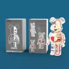 Adoro bear violento grande modelo bloco de construção 6051 Bearbrick com idéias criativas leves Brick EducationToys Crianças Presentes de aniversário de Natal