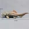 Action Toy Figures 1pc 20cm dinosaurier Modell Toy Dunkleosteus Dinosaur Fish Decoration Åtgärd Figur 230217