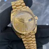 Moda de alta qualidade Iced Out Watchesmens pulse de luxo Round Cut Lab cultivado Relógio atacadista Rapper Watc para Men 3C0W