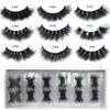 Outils de maquillage RED SIREN Mink Lashes Vente en gros 51050 paires Fluffy Real Hair Natural Eyelashes Short Wispy Bulk 230217