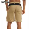 Men's Shorts TACVASEN Men Summer Outdoor Shorts Quick Dry Knee Length Hiking Fishing Running Shorts Lightweight MultiPockets Workout Shorts Z0216