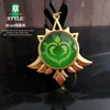 Eye of God Monde Glass Keyring Impact luminous Metal Keychain Can Use Be Birthday Or Christmas Gift