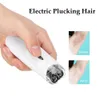 Epilator Mini Portable Electric Pull Tweezer Device Kvinnor Hårborttagning ABS Trimmer Depilation för kvinnlig kroppsskönhetsverktyg 230217