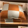 Cushion/Decorative Pillow Wool Cushion Er 45X45Cm/65X65Cm Without Case Drop Delivery Home Garden Textiles Dhz2P