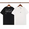 Herrtröjor Alfabetet T-shirts Mode Klassiska designers Män och kvinnor Street Shooting T-shirts Summer Tide Brands