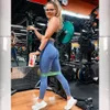 Leggings para mujer Contorno Sin costuras para mujer Levantamiento de glúteos Curvas Medias de entrenamiento Pantalones de yoga Trajes de gimnasio Ropa deportiva Ropa deportiva Rosa 230217