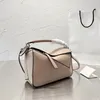 Akşam Çantaları El Çantası Çanta Tasarımcısı Kadın Geometrik Yapboz Omuz Çantası Crossbody 220824