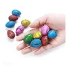 Novelty Games 60Pcs/Lot Gag Toys Children Cute Magic Hatching Growinanimal Dinosaur Eggs For Kids Educational Gifts Gyh A660 Drop Del Dhvpa