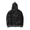 Hommes Hoodies Sweats Femmes Et Homme À Capuche Veste Camouflage Sharkk Visage Printemps Automne Hiver Coton Multicolore M-XXXL