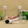 Garrafas de armazenamento 30pcs 200ml Plástico vazio garrafa recarregável com tampa de flip para shampoo Sopa líquido Gel Packaging Cosmetic Packaging