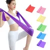 1 PC Yoga Pilates Stretch Resistance Band Exercício Fitness Training Elastic Exercitne