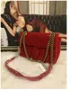 Women bags Classic chain single shoulder messenger bag velvet fabric Fashion Shopping Satchels bags hobo handbag Luxury designer purses flap wallet tote