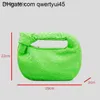 qwertyui45 bolsa de couro trançado de marca de corpo cruzado para mulheres bolsa de mão com nó bolsas de mão de grife para mulheres shopper croissant dumplin2803