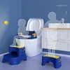 Stegpallar Två steg barn Stegpallar Toalett Potty Train Pall Mångsidig småbarnpall för badrumskök - Non Slip Comfort and Safety 230217