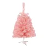 Decorazioni natalizie Albero rosa spento da 60 cm, piccolo e perfetto, decorazione natalizia perfetta per le vacanze domestiche