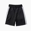 Şort Erkek Kadın Tasarımcıları Kısa Ceket Nedensel Pantolon Mektup Baskı Şeridi Dokunma Gündelik Beş Noktalı Giysiler Yaz Plajı Giyim L2303 NYU8