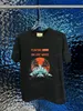 Xinxinbuy Men Designer Tee T Shirt 23SSパリココナッツツリーバケーション短袖女性ホワイトブラックベージュS-2xl