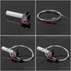 Handlebars Zongshen Loncin Lifan Kayo 125Cc 110Cc 50Cc 200Cc 250Cc Dirt Pit Bike Motorcycle Throttle Cable Grips Accessories Drop De Dh3Eq