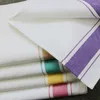 Masa Bezi 6pcs/Lot 50x70 cm Duster Ovma Emici Pamuk Cam Bardak Temizlik Mutfak Havlular Küçük Masa Korku