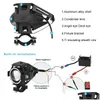 Voiture DVR Moto Éclairage LED U7 Phare Drl Avec Angel Eyes Anneau Conduite Feux De Course Projecteur Avant Hi/Lo Strobe Clignotant Whi Dhp96