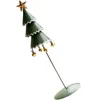 Noel Dekorasyonları Ağaç Ağaçları Masa Süs Metal Masa Masaüstü Tatil Dekorasyonu Yapay Tel Kanca Küçük Sahte Mini