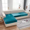 Krzesło obejmują miękkie aksamitne przekrojowe sofa narożna poduszka poduszka na kanapa foteka oparta na materac obszcz obudowa elastyczna kadłub na szezlong longue