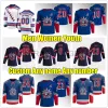 23 Adam Fox NY Reverse Retro 2023 Hockey-Trikot 10 Artemi Panarin Rangers31 Igor Shesterkin Mika Zibanejad Chris Kreider Jacob Trouba Kaapo Kakko Ryan Reaves Trikots